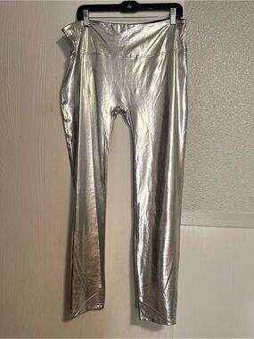 L&B Silver Metallic Leggings